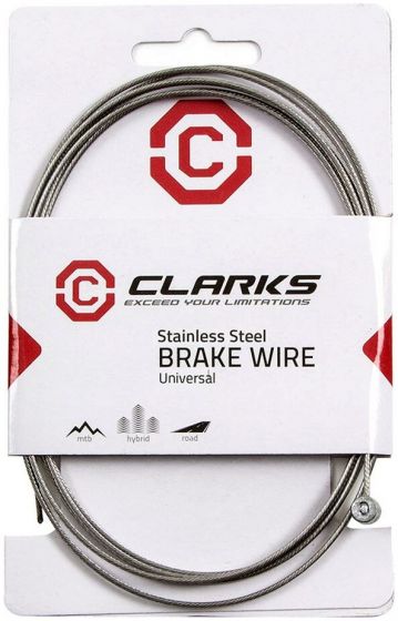 Clarks Stainless Steel Tandem Brake Cable