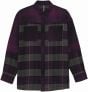 Fox Womens Oversized Flannel Shirt