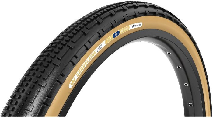 Panaracer GravelKing SK 26-inch Tubeless Tyre – Black / Brown