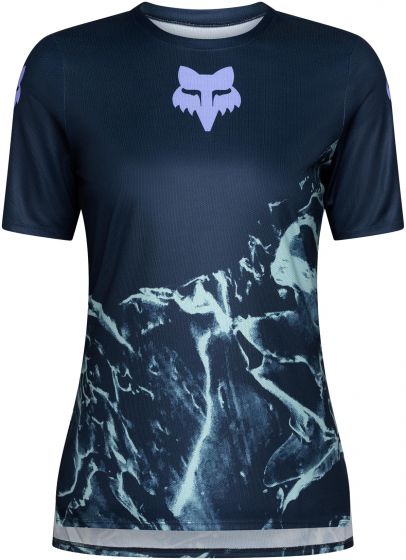 Fox Ranger Image Print Womens Short Sleeve Jersey