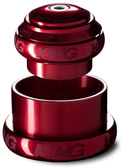 Chris King NoThreadSet SV Tapered 34/49mm Headset – Red