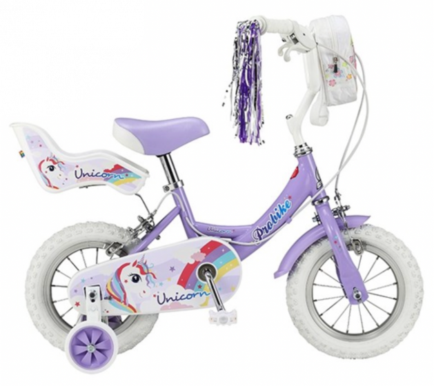 ProBike Unicorn 12-Inch 2024 Kids Bike