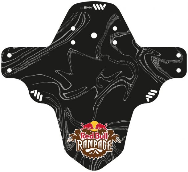 All Mountain Style Red Bull Rampage Ridgeline Front Mudguard – White