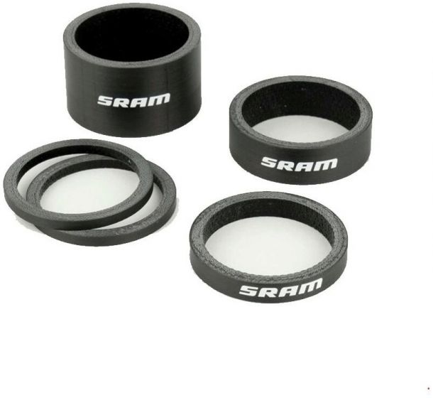 SRAM Headset Spacer Set – Gloss White