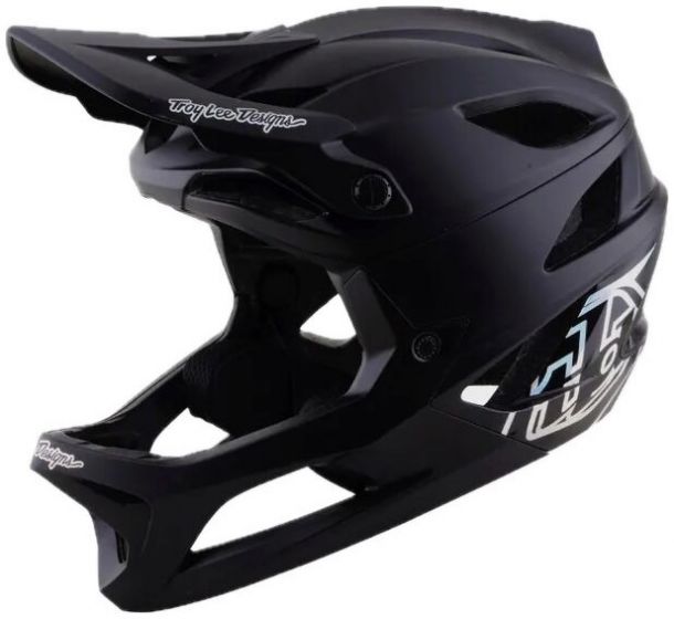 Troy Lee Stage 2 Helmet – Stealth Black, image 5 of 6