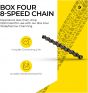 Box Four Wide Single-Shift 8-Speed E-Bike Groupset