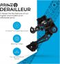 Box Three Prime 9 Wide Single-Shift 9-Speed E-Bike Groupset