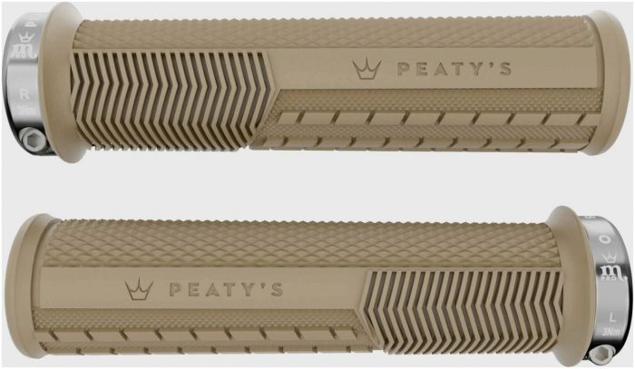 Peaty's Monarch Pro Knurl Grips – Sage