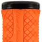 Lizard Skins Single-Sided Lock-On Charger Evo Grips – Blaze Orange, image 2 of 3