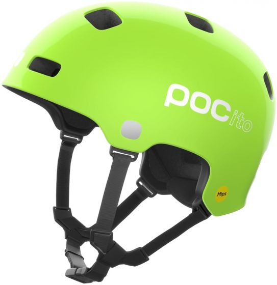 POC POCito Crane MIPS Helmet – Fluorescent Yellow / Green