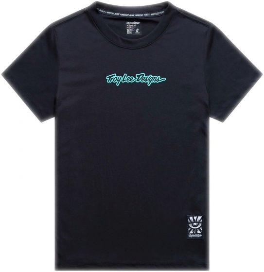 Troy Lee Lilium Ride Womens T-Shirt – Signature - Black