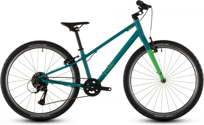 Cube Numove 240 24-Inch 2027 Junior Bike – Seagreen / Green