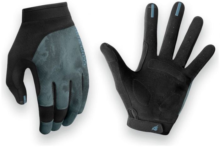 Bluegrass React Long Finger Gloves – Blue