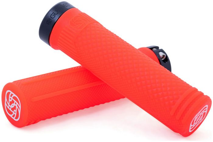 Gusset S2 Extra Soft Lock-On Grips – Fluro Orange