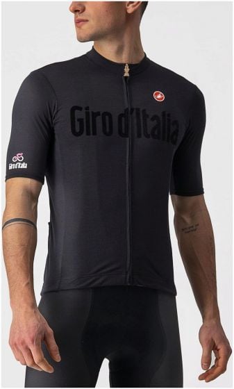 Castelli Giro d'Italia Heritage Maglia Nera Short Sleeve Jersey