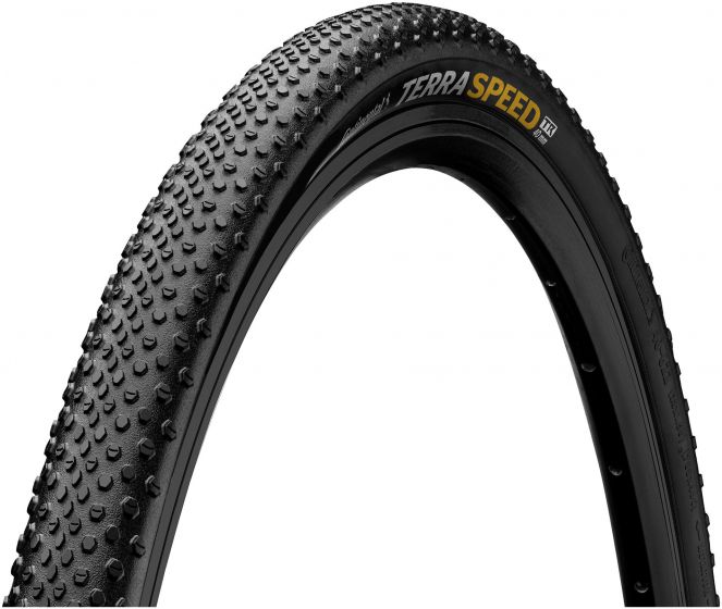 Continental Terra Speed Protection Blackchili 700c Tubeless Tyre – Black / Transparent, image 1 of 3