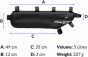 Miss Grape Internode 5 Adventure Waterproof Frame Bag