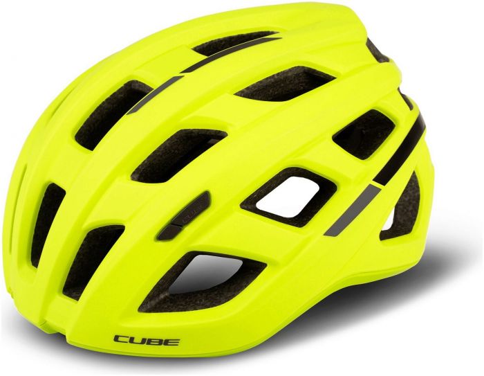Cube Road Race Helmet – Yellow