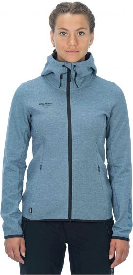 Cube Zip Advanced Womens Hoodie – Blue