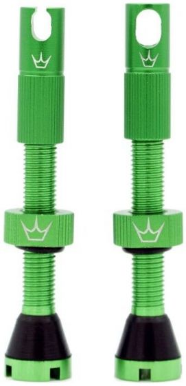 Peaty's X Chris King Tubeless MK2 Presta Valves – Emerald