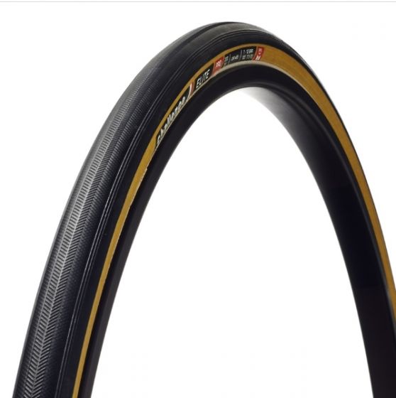 Challenge Elite Pro 25 700c Tubular Road Tyre – Black/Tan