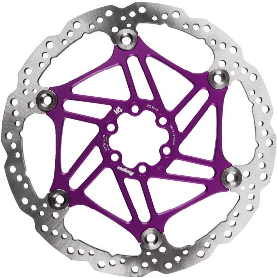 Hope V4 Vented Disc Brake Rotor – Purple