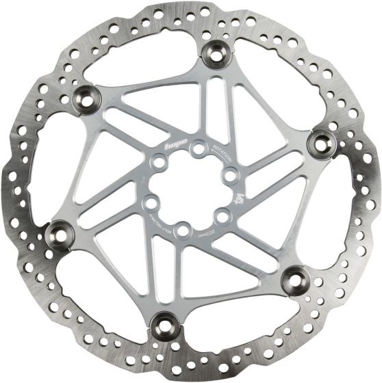 Hope V4 Vented Disc Brake Rotor – Silver