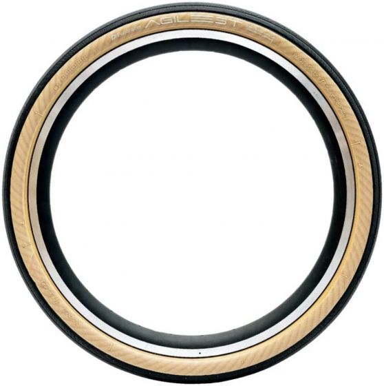 Panaracer Agilest Brompton 16-Inch Clincher Tyre – Black / Amber