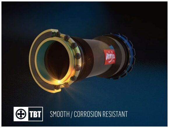 TOKEN Ninja Thread-Together Bottom Bracket For Trek BB90/BB95 Frames - Shimano 24mm Cranks