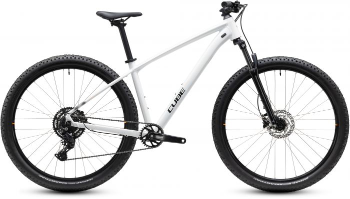 Cube Aim ONE 2027 Bike – Metallicwhite / Black