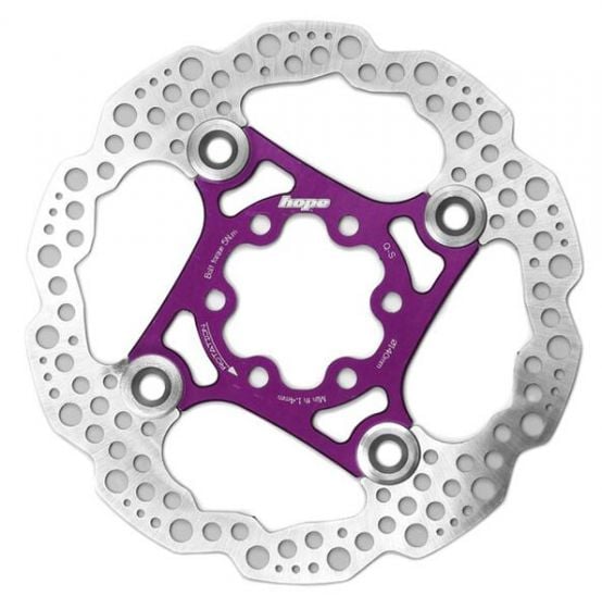 Hope Floating Disc Brake Rotor – Purple