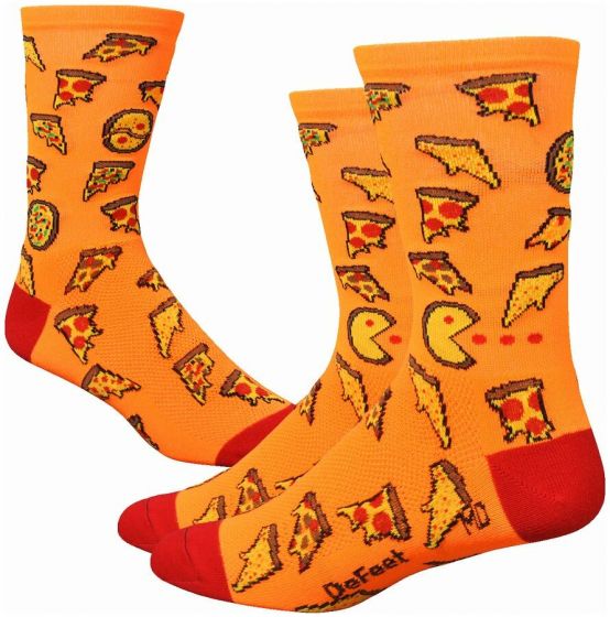 DeFeet Aireator Pizza Party Socks