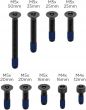 Quad Lock Anti Theft Screws