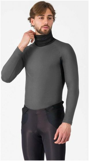 Castelli Flanders 2 High Neck Warmer – Grey