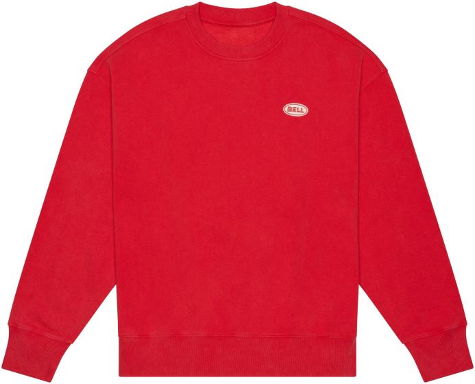 Bell Gage Fleece Crew Sweatshirt – Red