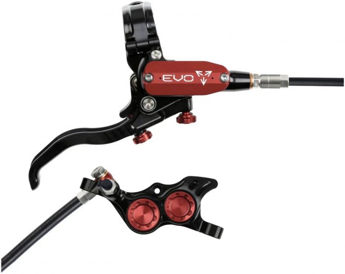 Hope EVO TR4 Disc Brake Set – Black / Red