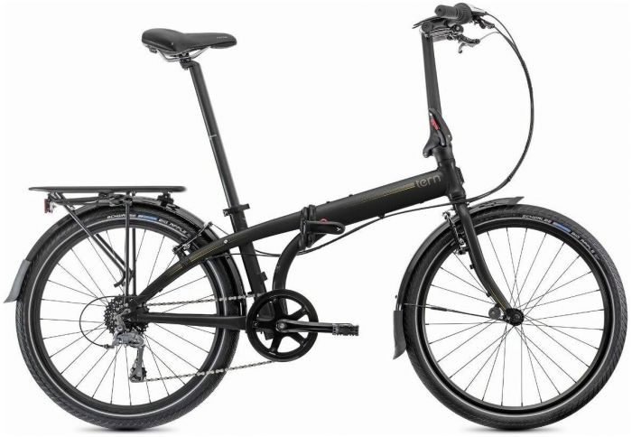 Tern Node D8 Folding Bike – Satin Black