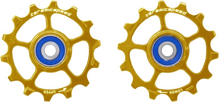 CeramicSpeed SRAM Eagle 14 Pulley Wheels – Gold