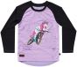 Kids Ride Shotgun Unicorn Windproof Kids Long Sleeve Jersey