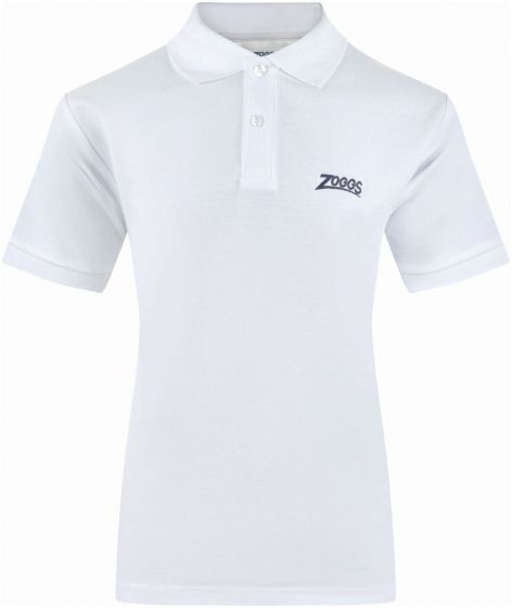 Zoggs Club Polo Junior T-Shirt – White