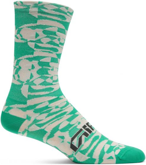 Giro Comp Racer High Rise Socks – Green Rush
