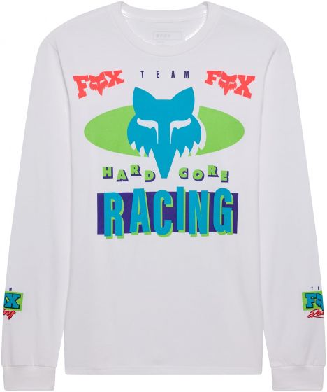 Fox Hardcore 195 Original Long Sleeve T-Shirt – White