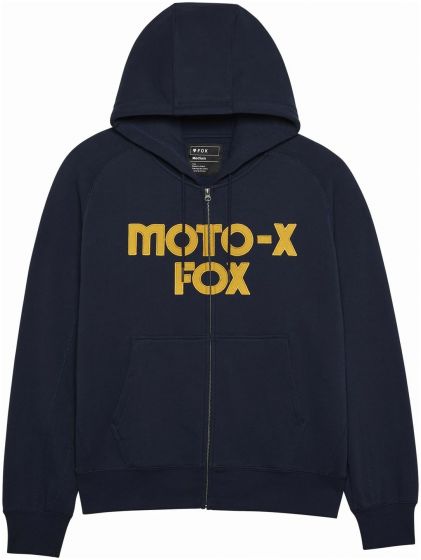 Fox Moto-X Oversized Zip Hoodie – Midnight
