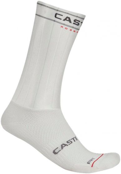 Castelli Fast Feet 4 Socks – White