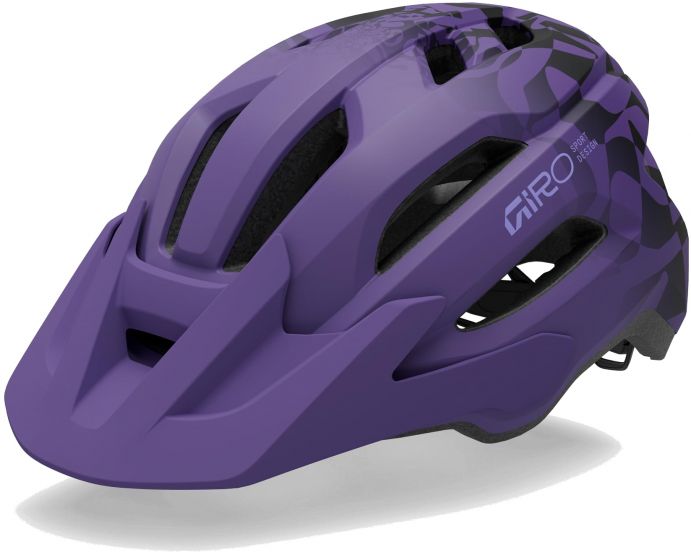 Giro Fixture II Youth Helmet – Open Purple, image 1 of 4