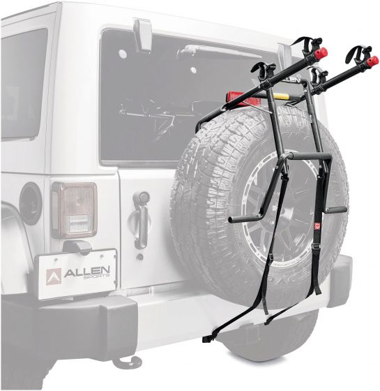 Allen Sports Deluxe Spare Tyre 2-Bike Car Rack