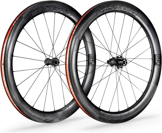 Vision Metron 60 SL Centre Lock Tubular Disc 700c Wheelset