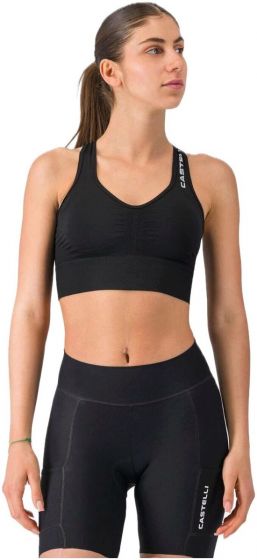 Castelli Comfort Travel Womens Crop Top – Black