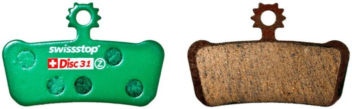 SwissStop D31 Disc Brake Pads – Green