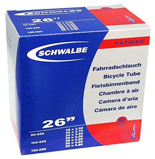Schwalbe 26-Inch FatBike Presta SV13J Innertube